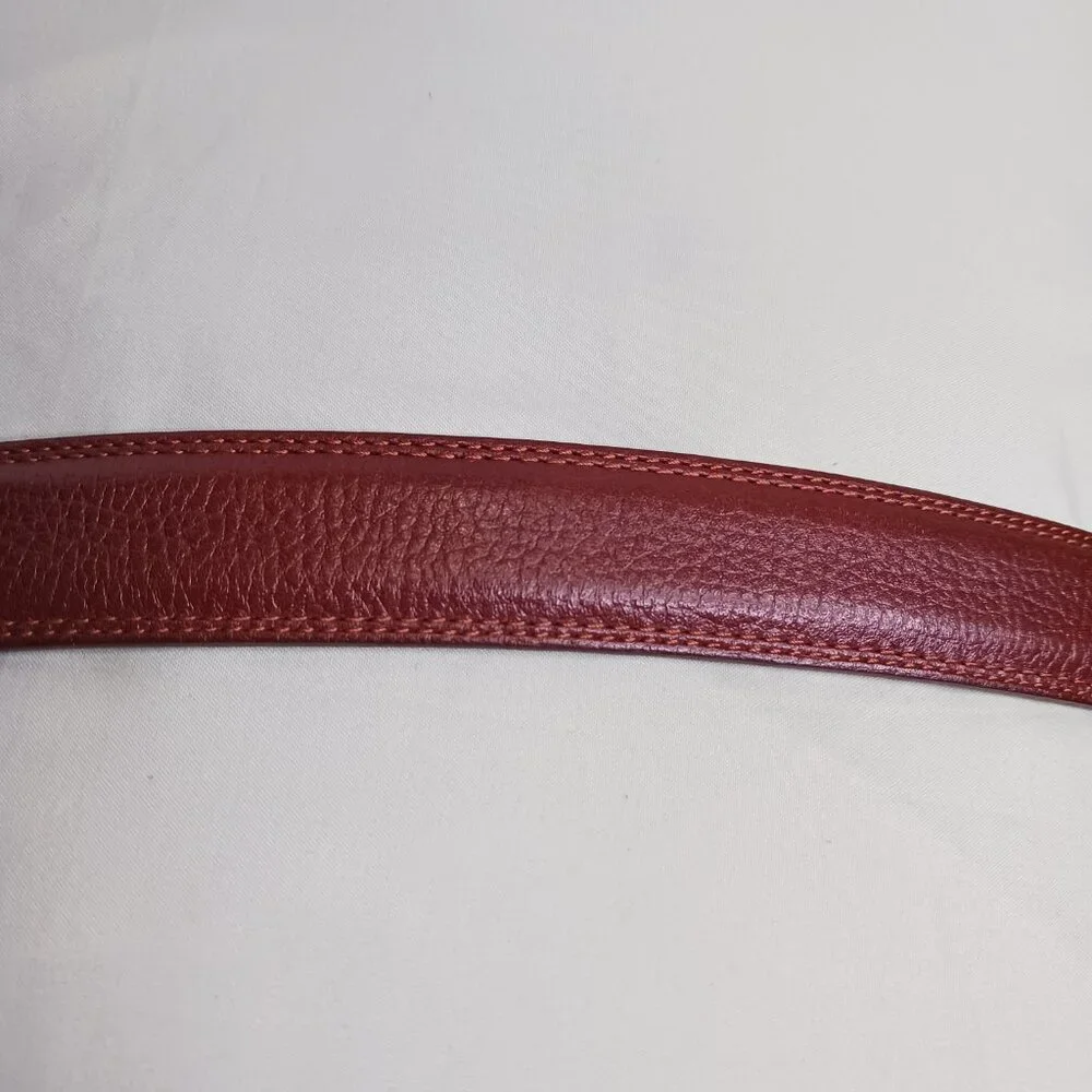 Cole Haan Vintage Genuine Leather Dress/Casual Belt Solid Brown size 36/90